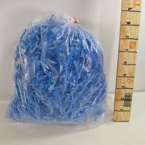 Blue Shredded Paper 9x8x5" bag 3.8oz Easter grass Basket Filler